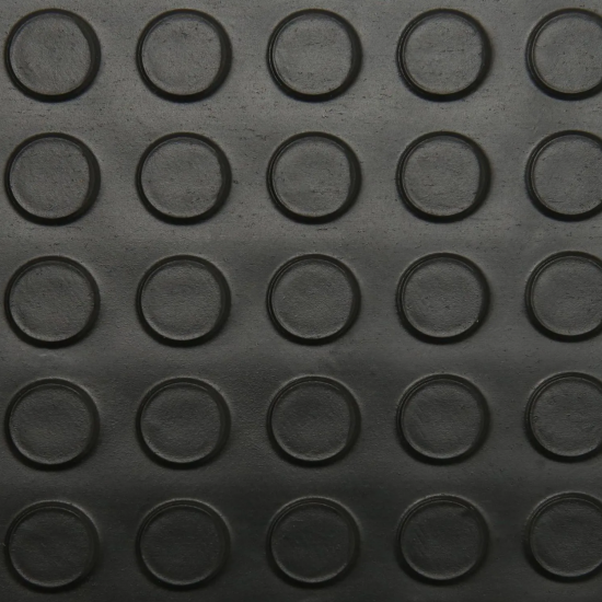 Piso Laminado 2mm Moeda Preto 130cm Kapazi - por metro