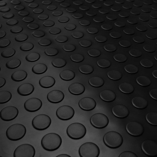Piso Laminado 2mm Moeda Preto 130cm Kapazi - por metro