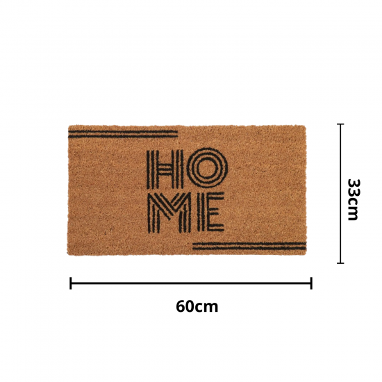 Tapete Capacho Fibra de Coco 33x60cm Kapazi - Home Disco Tapete Capacho Fibra de Coco 33x60cm Kapazi - Home Disco