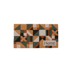 Tapete Capacho Fibra de Coco 33x60cm Kapazi - Mosaico