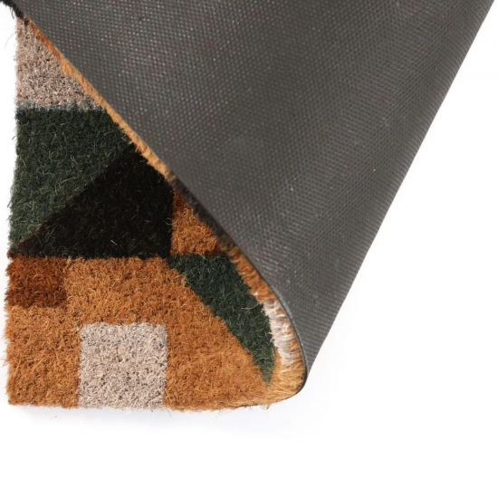 Tapete Capacho Fibra de Coco 33x60cm Kapazi - Mosaico Tapete Capacho Fibra de Coco 33x60cm Kapazi - Mosaico