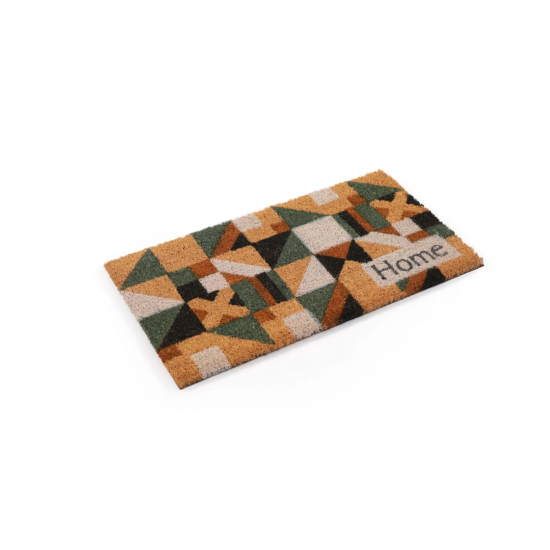 Tapete Capacho Fibra de Coco 33x60cm Kapazi - Mosaico Tapete Capacho Fibra de Coco 33x60cm Kapazi - Mosaico