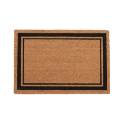 Tapete Capacho Fibra de Coco 50x75cm Kapazi - Moldura