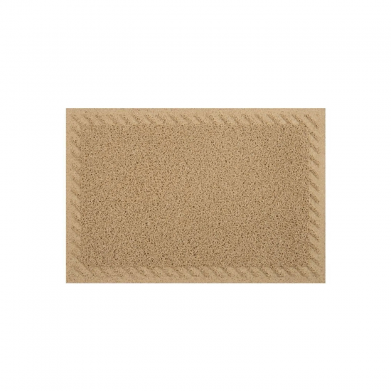 Tapete Capacho Vinil 40x60cm Kapazi Elite - Bege