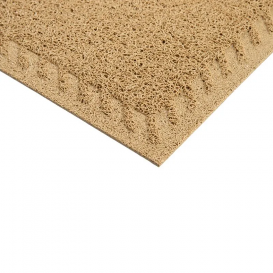 Tapete Capacho Vinil 40x60cm Kapazi Elite - Bege
