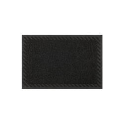 Tapete Capacho Vinil 40x60cm Kapazi Elite - Preto