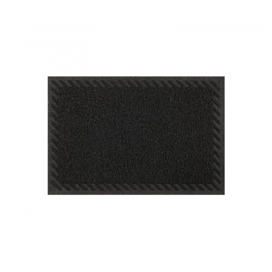 Tapete Capacho Vinil 40x60cm Kapazi Elite - Preto