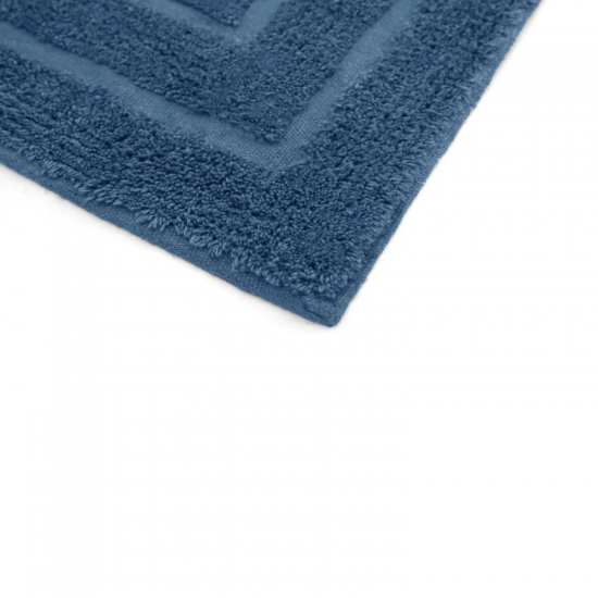 Tapete de Algodão Retangular 40x60cm Kapazi Happy - Azul Tapete de Algodão Retangular 40x60cm Kapazi Happy - Azul