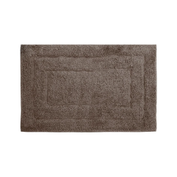 Tapete de Algodão Retangular 40x60cm Kapazi Happy - Marrom