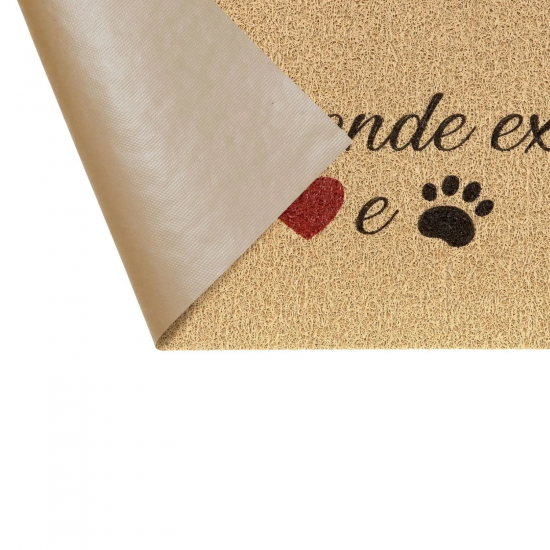 Tapete Capacho Vinil 40x60cm Kapazi Pet - Lar Onde Existe