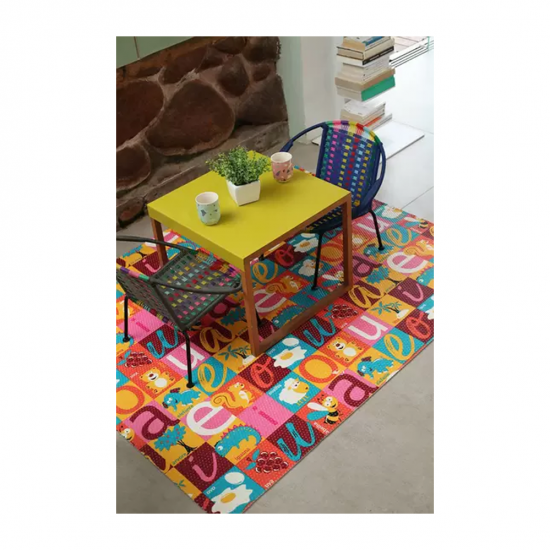 Tapete Infantil Pista 130cm Kapazi - por Metro Tapete Infantil Pista 130cm Kapazi - por Metro
