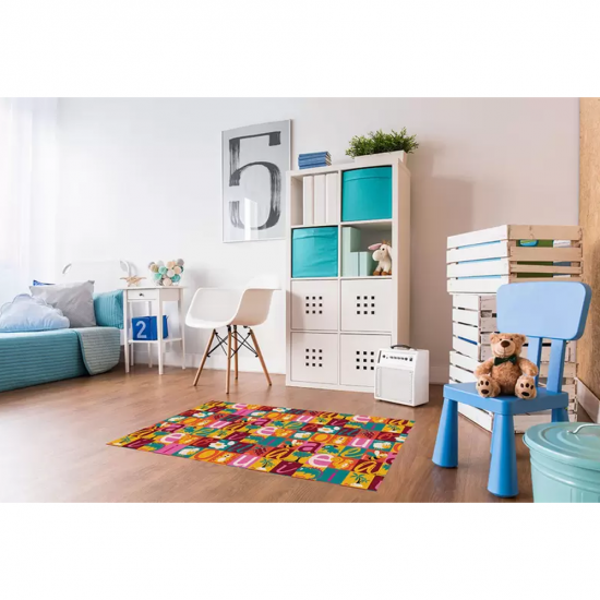Tapete Infantil Pista 130cm Kapazi - por Metro Tapete Infantil Pista 130cm Kapazi - por Metro