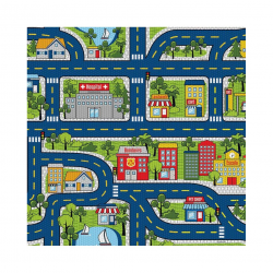 Tapete Infantil Vogais 130cm Kapazi - por Metro