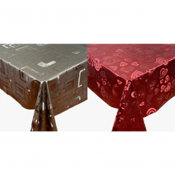 Toalha de Mesa PVC 140cm Kapazi Metalizada - por Metro