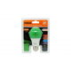Lâmpada LED 7W Foxlux Bulbo Verde Bivolt