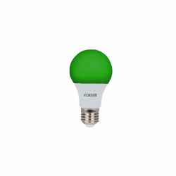 Lâmpada LED 7W Foxlux Bulbo Verde Bivolt Lâmpada LED 7W Foxlux Bulbo Verde Bivolt