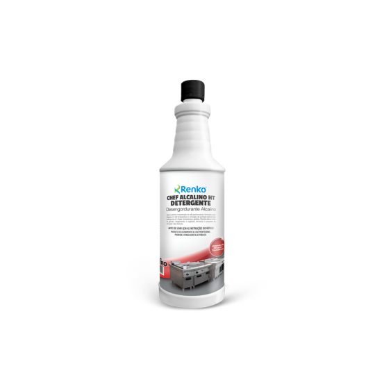 Limpador Desengordurante Concentrado Chef Alcalino HT Renko 1L