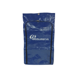 Bolsa de Coleta de Resíduos para Carro Funcional Bralimpia Azul