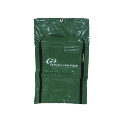 Bolsa de Coleta de Resíduos para Carro Funcional Bralimpia Verde