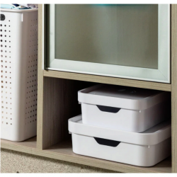 Caixa Organizadora <Ou> Cube 10,5L Branco 