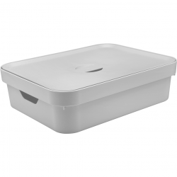 Caixa Organizadora <Ou> Cube 16L Branca Caixa Organizadora <Ou> Cube 16L Branca