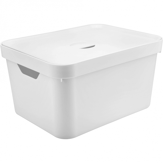 Caixa Organizadora <Ou> Cube 32L Branca Caixa Organizadora <Ou> Cube 32L Branca