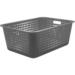 Cesto Organizador <Ou> Maxi 40L Chumbo