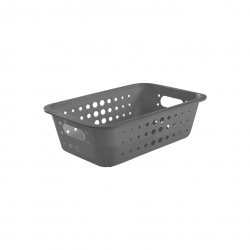 Cesto Organizador <Ou> Média Baixa 3,3L Chumbo