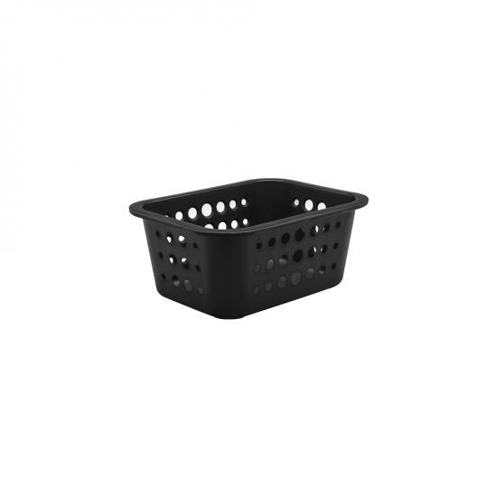 Cesto Organizador <Ou> Pequeno 1,5L Preto Cesto Organizador <Ou> Pequeno 1,5L Preto