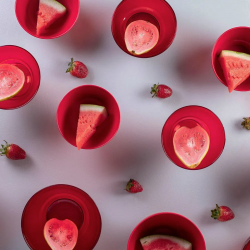 Cumbuca Luna 500mL <Ou> Vermelha