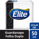 Guardanapo de Papel Lips Elite Folha Dupla 23,5x24cm com 50 folhas