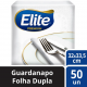 Guardanapo de Papel Lips Elite Folha Dupla 33x33,5cm com 50 folhas