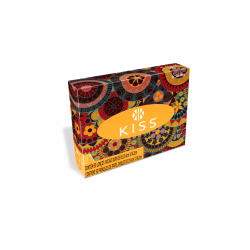 Lenço de Papel Kiss 14,2x21,4cm com 50 unid. Lenço de Papel Kiss 14,2x21,4cm com 50 unid.