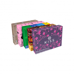Lenço de Papel Kiss 14,2x21,4cm com 50 unid. Lenço de Papel Kiss 14,2x21,4cm com 50 unid.
