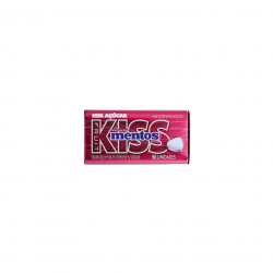 Bala Mentos Kiss 35g Morango