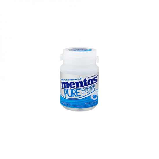 Goma de Mascar Mentos 56g Pure White