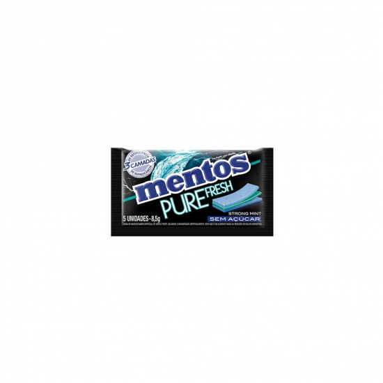 Goma de Mascar Mentos 8,5g Pure Fresh Strong Mint