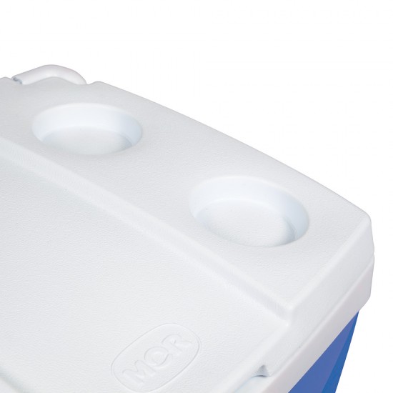 Caixa Térmica MOR com Rodas 42L Azul Caixa Térmica MOR com Rodas 42L Azul