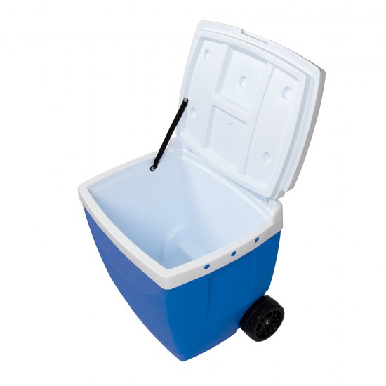Caixa Térmica MOR com Rodas 42L Azul Caixa Térmica MOR com Rodas 42L Azul