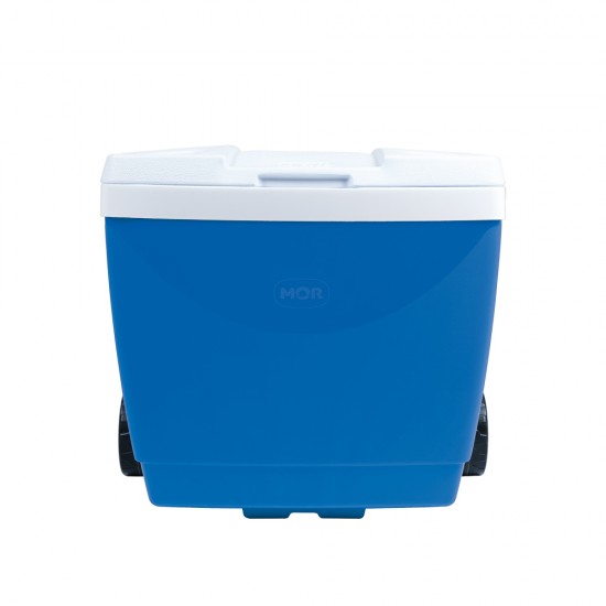 Caixa Térmica MOR com Rodas 42L Azul Caixa Térmica MOR com Rodas 42L Azul