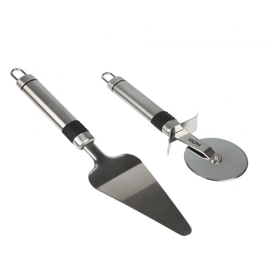 Conjunto para Pizza de Inox MOR com 2 peças