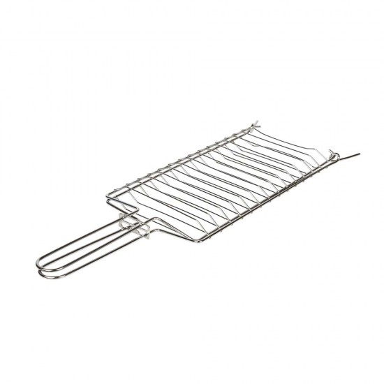 Grelha para Churrasco Dupla n°1 Cromada MOR Super Gril Grelha para Churrasco Dupla n°1 Cromada MOR Super Gril