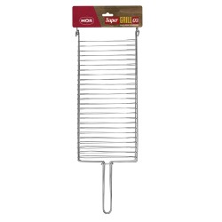 Grelha para Churrasco Dupla n°3 Cromada MOR Super Gril