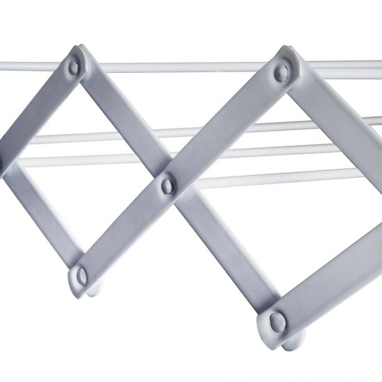 Varal Sanfonado de Aço 120cm MOR Varal Sanfonado de Aço 120cm MOR