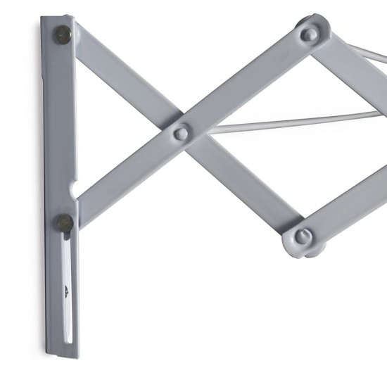 Varal Sanfonado de Aço 120cm MOR Varal Sanfonado de Aço 120cm MOR
