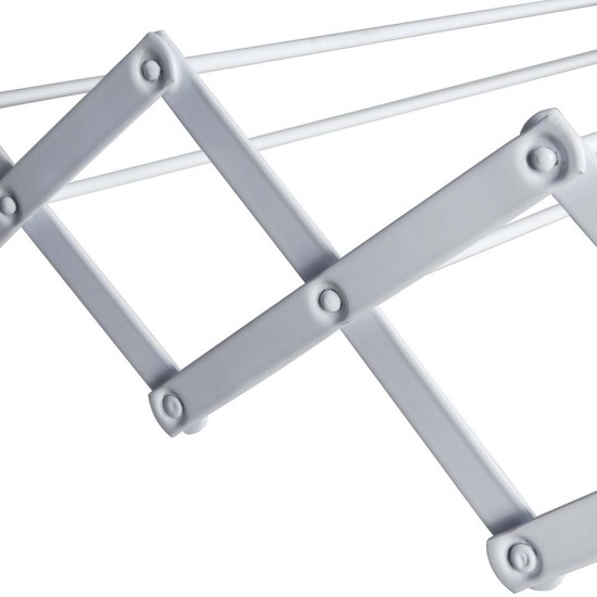 Varal Sanfonado de Aço 80cm MOR Varal Sanfonado de Aço 80cm MOR
