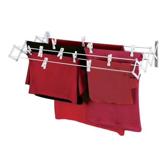 Varal Sanfonado de Aço 80cm MOR Varal Sanfonado de Aço 80cm MOR