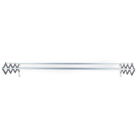 Varal Sanfonado de Alumínio 120cm MOR Varal Sanfonado de Alumínio 120cm MOR