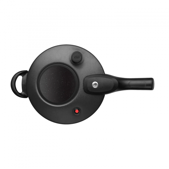 Panela de Pressão Antiaderente Indução Cerâmico 4,5L com Visor MTA Cerâmico Grafite 
