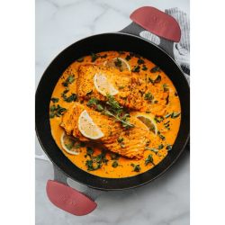 Caçarola de Ferro Fundido MTA n° 20 com Tampa de Vidro Caçarola de Ferro Fundido MTA n° 20 com Tampa de Vidro